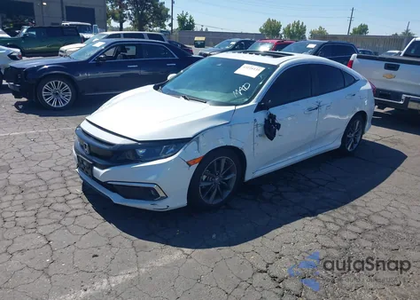 2021 Honda Civic Exl из США, поврежденный, VIN 19XFC1F79ME206099